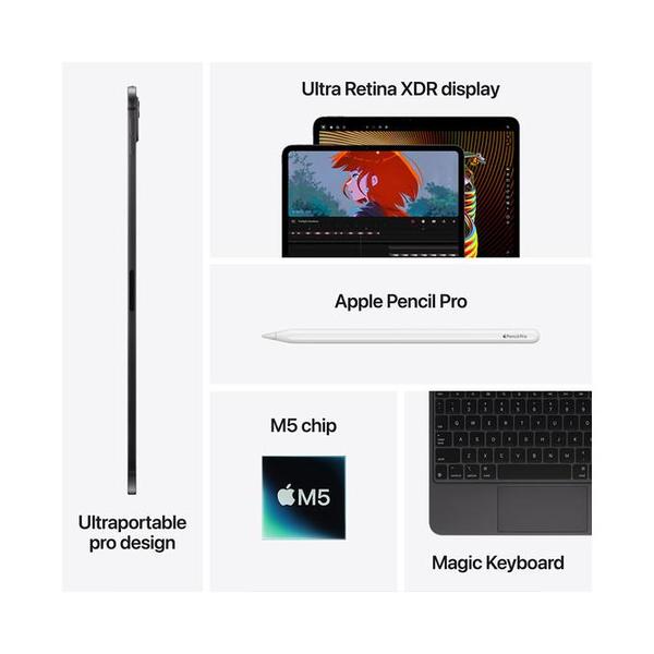 Apple iPad Pro 13-Inch M5 512GB, Wi-Fi