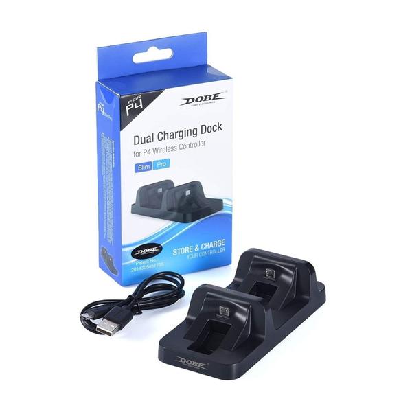 DOBE Dual Charging Dock For PS4 Wireless Controller, TP4-002
