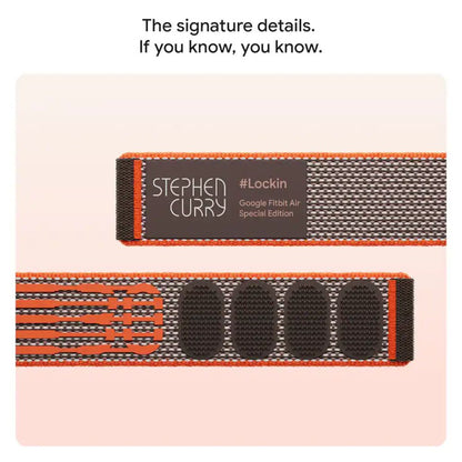 Google Fitbit Air Stephen Curry Special Edition