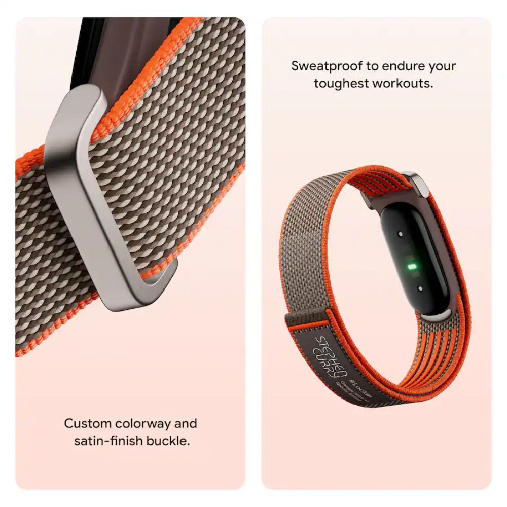Google Fitbit Air Stephen Curry Special Edition
