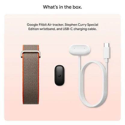 Google Fitbit Air Stephen Curry Special Edition