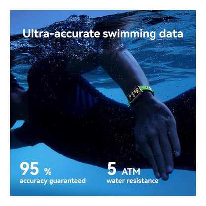 Huawei Band 10 Smartwatch up to 14 Days Battery Life, iOS & Android, Average Sleep HRV and Sleep Insights with an AI-powered Fitness Monitoring Tracker, Sleep Breathing Awareness, Fast Charging, 1 Year Official Warranty