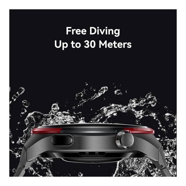 Huawei Watch 4 Pro Space Edition Smartwatch for men-iOS & Android-Up to 21 Days Battery Life, Free Diving Up to 30 Meters, Fitness Tracker ECG and SPo2 -Titanium