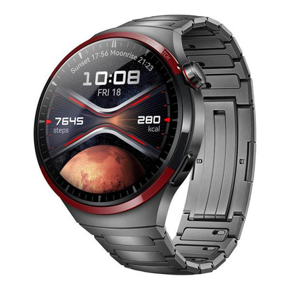 Huawei Watch 4 Pro Space Edition Smartwatch for men-iOS & Android-Up to 21 Days Battery Life, Free Diving Up to 30 Meters, Fitness Tracker ECG and SPo2 -Titanium