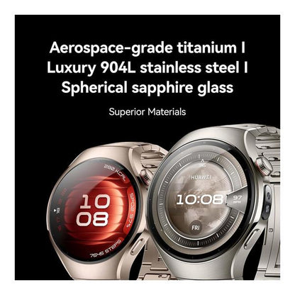 Huawei Watch 5, 46mm Smart Watch, Multi-sensing X-TAP, Health MOT, Real-Time Fingertip Blood Oxygen, up to 11 Days Battery Life, iOS & Android, 1 Year Official Warranty