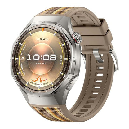 Huawei Watch GT 6 Pro 46mm Accurate GPS 46mm Smart Watch, 1.47''AMOLED Touchscreen, up to 21 Days Battery life, Pro-level Cycling, 100+ Sports Mode, iOS & Android, ECG Analysis, Health Monitoring, 1 Year Official Warranty