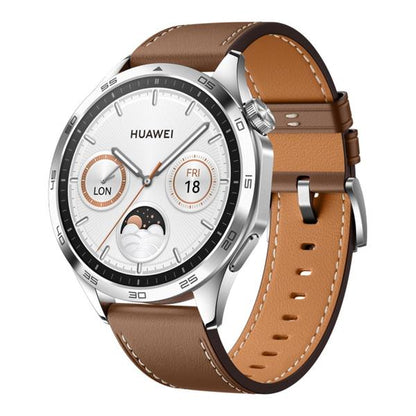 Huawei Watch GT 5 46mm Smartwatch, upto14 Days BatteryWATCH GT5 46mm Smartwatch, upto14 Days Battery Life,Sharp-Edged Design, iOS & Android Compatible + 1 Year Official Warranty