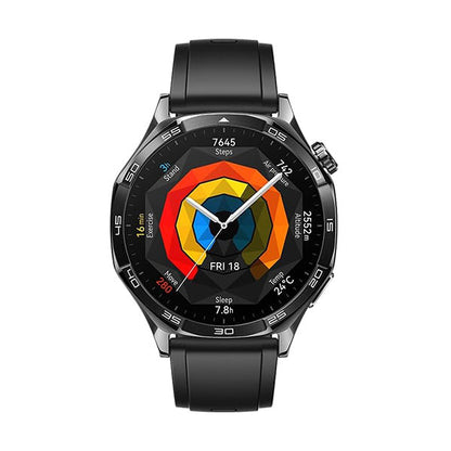 Huawei Watch GT 5 46mm Smartwatch, upto14 Days BatteryWATCH GT5 46mm Smartwatch, upto14 Days Battery Life,Sharp-Edged Design, iOS & Android Compatible + 1 Year Official Warranty