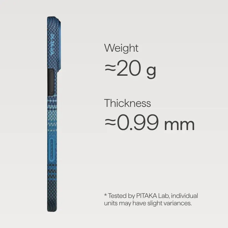 Pitaka Ultra Slim Case Moonrise iPhone 17 Pro
