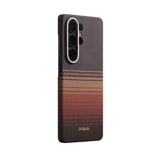 Pitaka Woven From Aramid Fiber Ultra Slim Edge Case S26 Ultra Sunset