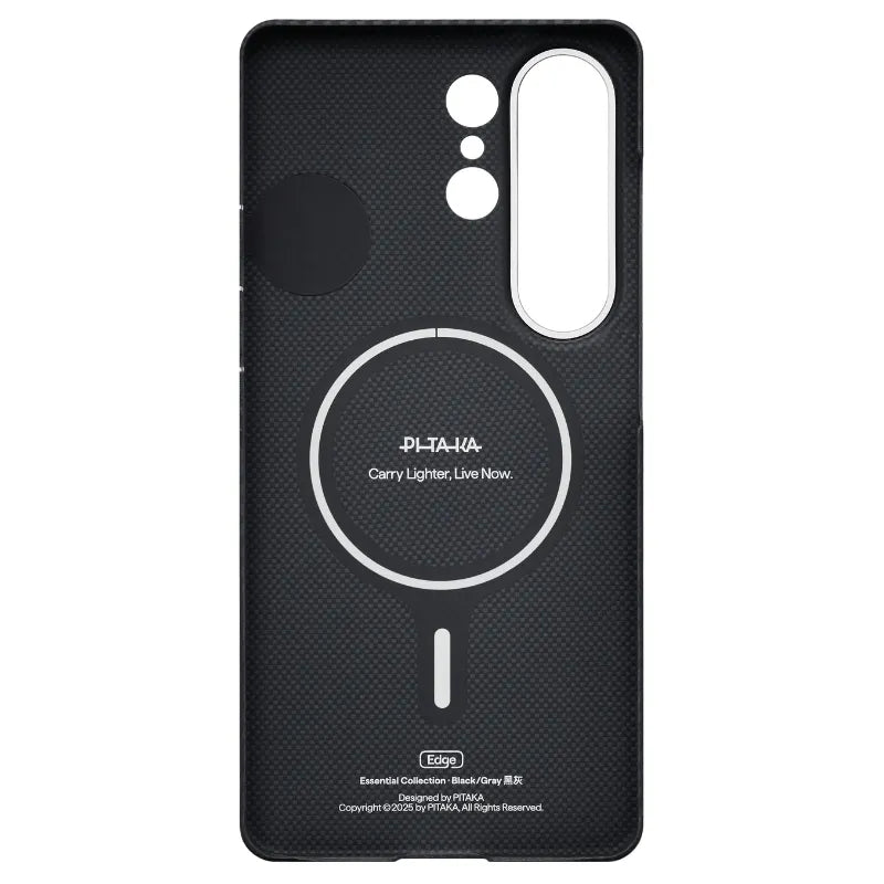 Pitaka Woven From Aramid Fiber Ultra Slim Edge Case S26 Ultra Black