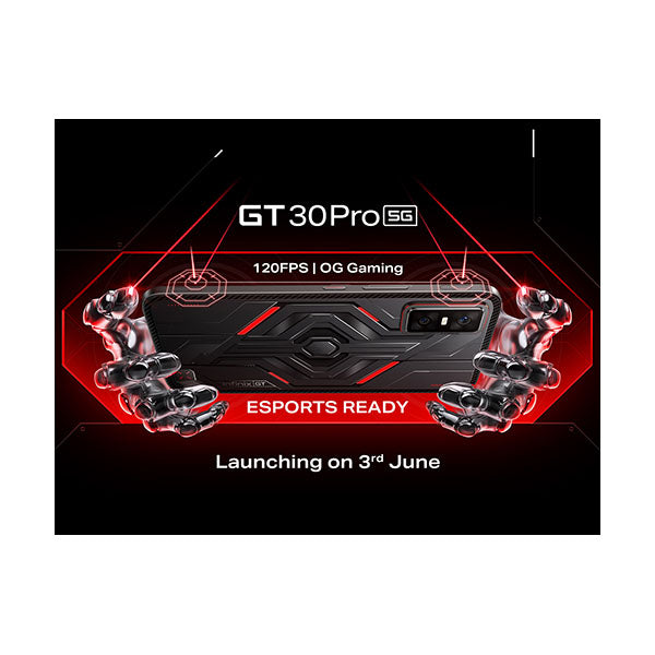 Infinix GT 30 Pro 5G 24GB/256GB (12GB Extended RAM) + 120 Days Screen Replacement Warranty