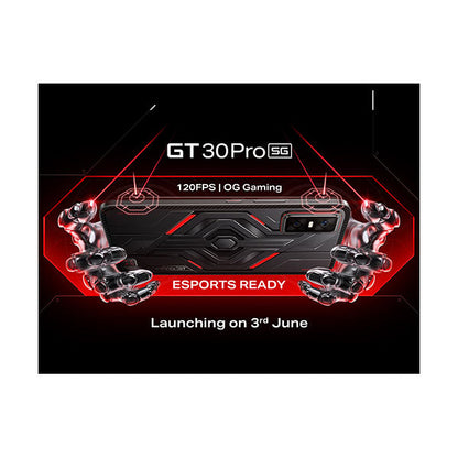 Infinix GT 30 Pro 5G 24GB/256GB (12GB Extended RAM) + 120 Days Screen Replacement Warranty