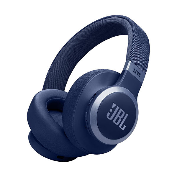 JBL, Live 770NC, Wireless Over-Ear Headphones with True Adaptive Noise Cancelling with Smart Ambient, Up to 65 Hours of Battery Life, Comfort-fit Fabric Headband & Carrying Pouch
