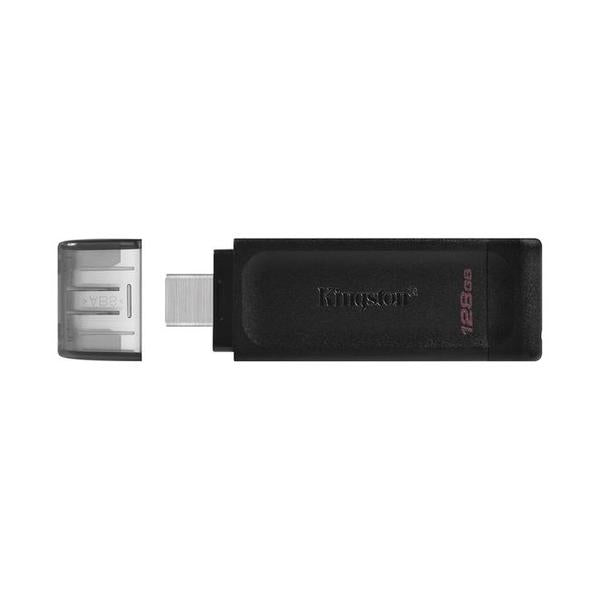 Kingston DataTraveler 70 - DT70/128GB USB-C Flash Drive, 5 Years Official Warranty