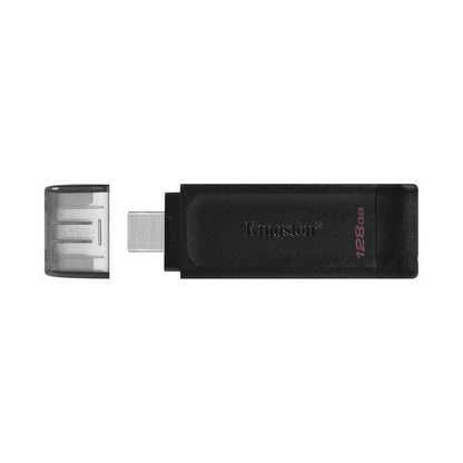 Kingston DataTraveler 70 - DT70/128GB USB-C Flash Drive, 5 Years Official Warranty