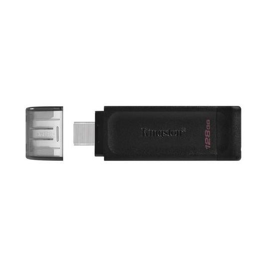 Kingston DataTraveler 70 - DT70/128GB USB-C Flash Drive, 5 Years Official Warranty