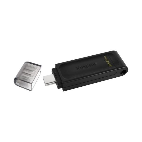 Kingston DataTraveler 70 - DT70/256GB USB-C Flash Drive, 5 Years Official Warranty