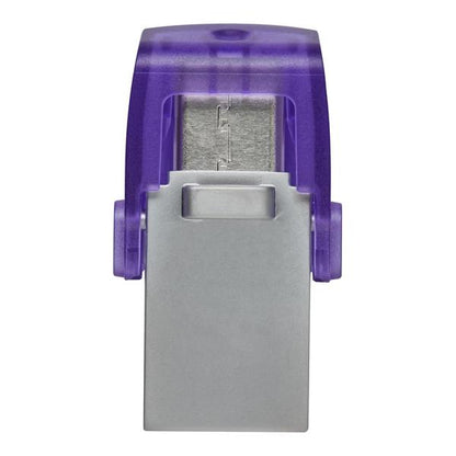 Kingston DataTraveler microDuo 3C USB Flash Drive 128GB USB Gen 3 OTG Type-C to USB Type-A - DTDUO3CG3/128GB, 5 Years Official Warranty