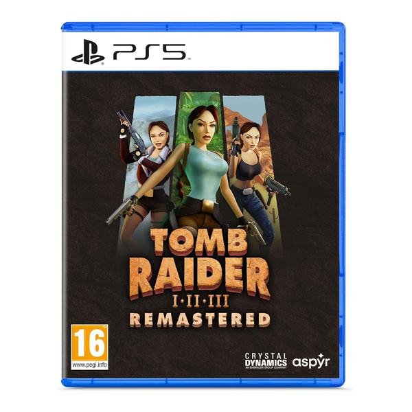 Tomb Raider 1-2-3 Remastered Starring Lara Croft - PS5