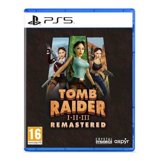 Tomb Raider 1-2-3 Remastered Starring Lara Croft - PS5