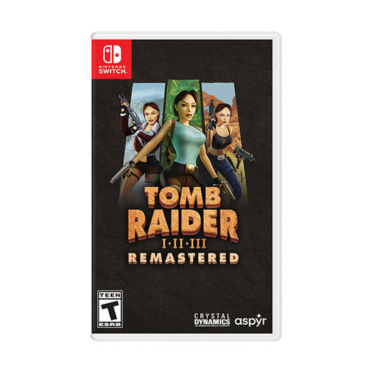 Tomb Raider I-III Remastered Starring Lara Croft - Nintendo Switch