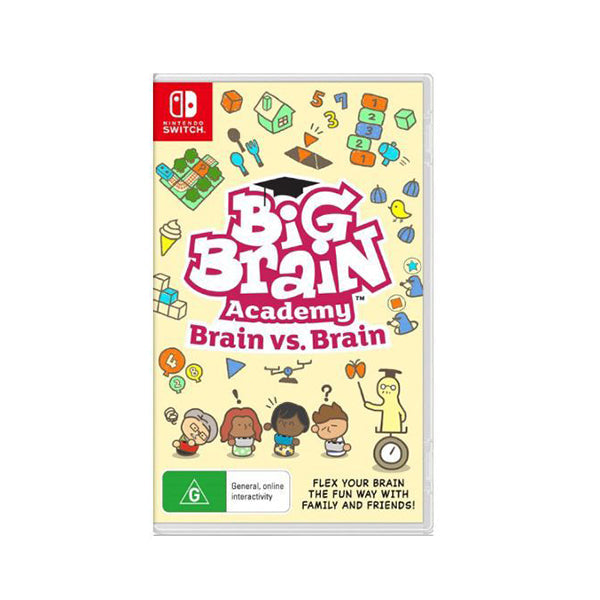 Bog Brain Academy - Brain Vs Brain - Nintendo Switch