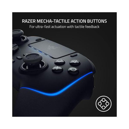 Razer Wolverine V2 Pro Wireless Gaming Controller for PlayStation 5 / PS5, PC: Mecha-Tactile Action Buttons - 8-Way Microswitch D-Pad - HyperTrigger - 6 Remappable Buttons - Chroma RGB