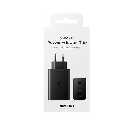 Official Samsung Original 65W Power Adapter Trio