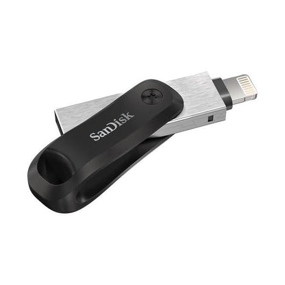 SanDisk 64GB iXpand Flash Drive Go – USB3.0 + Lightning - For iPhone and iPad - Create space on your iPhone - SDIX60N-064G-GN6NN