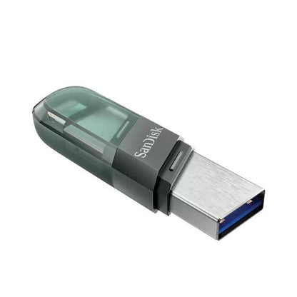 SanDisk iXpand Flash Drive Flip - 256GB, Type A + Lightning - SDIX90N-256G-GN6NE
