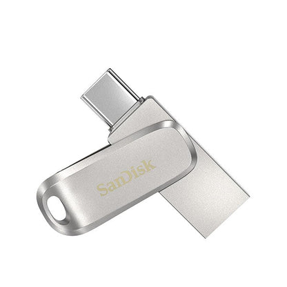SanDisk Ultra Dual Drive Luxe USB Type-C 128GB - Up to 400MB/ss, USB 3.1 Gen 1 - SDDDC4-128G-G46