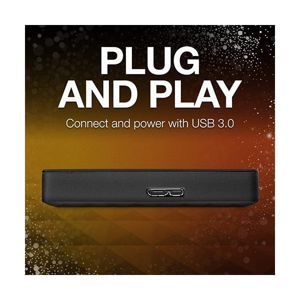 Seagate Expansion Portable 1TB External Hard Drive HDD – USB 3.0 for PC Laptop (STEA1000400)