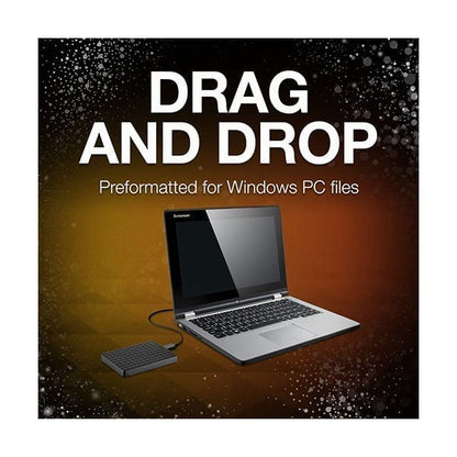 Seagate Expansion Portable 1TB External Hard Drive HDD – USB 3.0 for PC Laptop (STEA1000400)