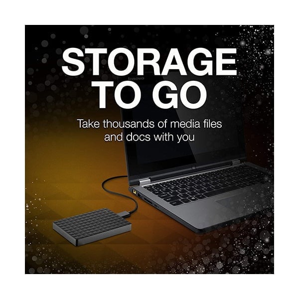 Seagate Expansion Portable 2TB External Hard Drive HDD – USB 3.0 for PC Laptop (STEA2000400)