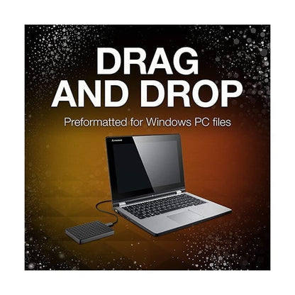 Seagate Expansion Portable 2TB External Hard Drive HDD – USB 3.0 for PC Laptop (STEA2000400)