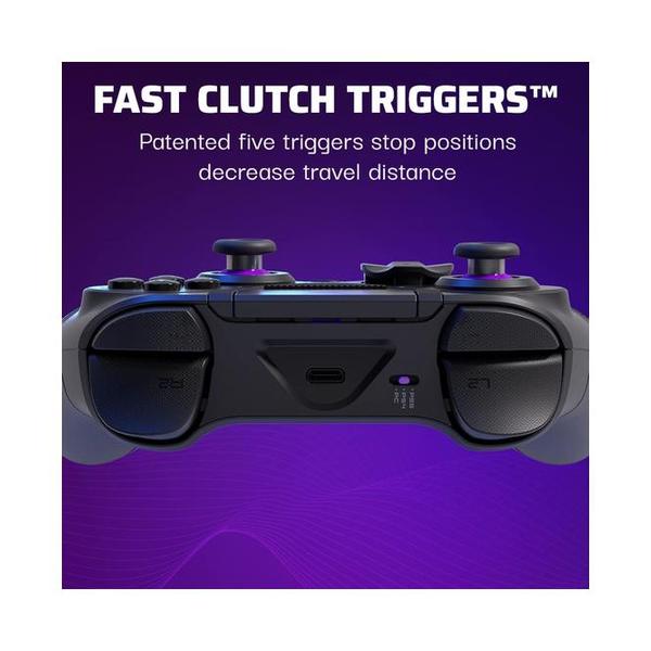 PDP Victrix Pro BFG Wireless Gaming Controller for Playstation 5 / PS5, PS4, PC, Modular Esports Gamepad, Remappable Buttons, Customizable Triggers/Paddles/D-Pad/Fightpad, PC App