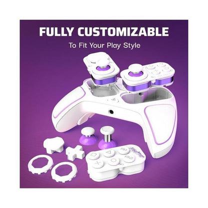 PDP Victrix Pro BFG Wireless Gaming Controller for Playstation 5 / PS5, PS4, PC, Modular Esports Gamepad, Remappable Buttons, Customizable Triggers/Paddles/D-Pad/Fightpad, PC App