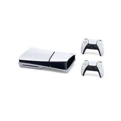 PlayStation 5 Console Slim European + 2 x Dualsense Wireless Controllers + Fattal Official Warranty