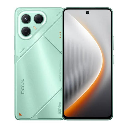Tecno Pova 7 5G 16GB/256GB (8GB Extended RAM) + Free Tecno Magnetic Wireless Power Bank 5000mAh + Cover and Protection Included + 100 Days Screen Replacement Warranty
