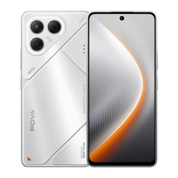 Tecno Pova 7 5G 16GB/256GB (8GB Extended RAM) + Free Tecno Magnetic Wireless Power Bank 5000mAh + Cover and Protection Included + 100 Days Screen Replacement Warranty