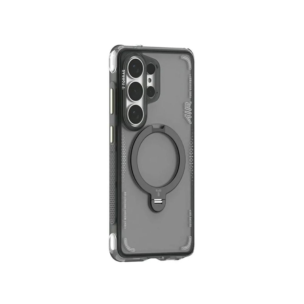 Torras Ostand Q3 Air Samsung S26 Ultra | 360° Rotating Stand &amp; 7-Layer Armor