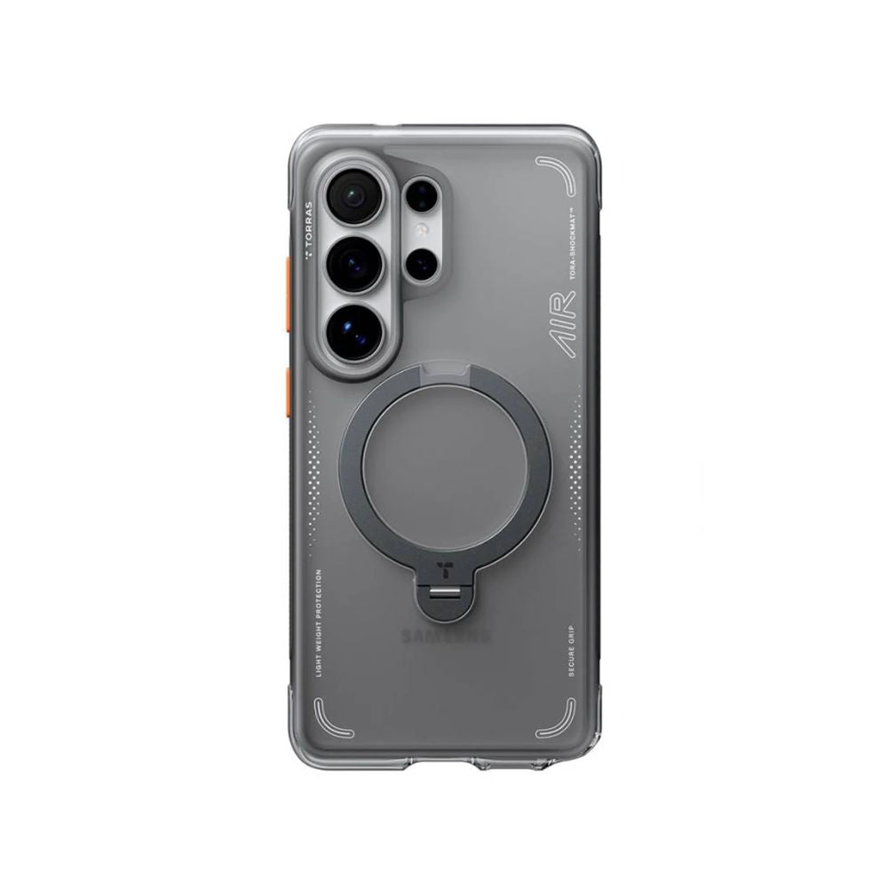 Torras Ostand Q3 Air Samsung S26 Ultra | 360° Rotating Stand &amp; 7-Layer Armor
