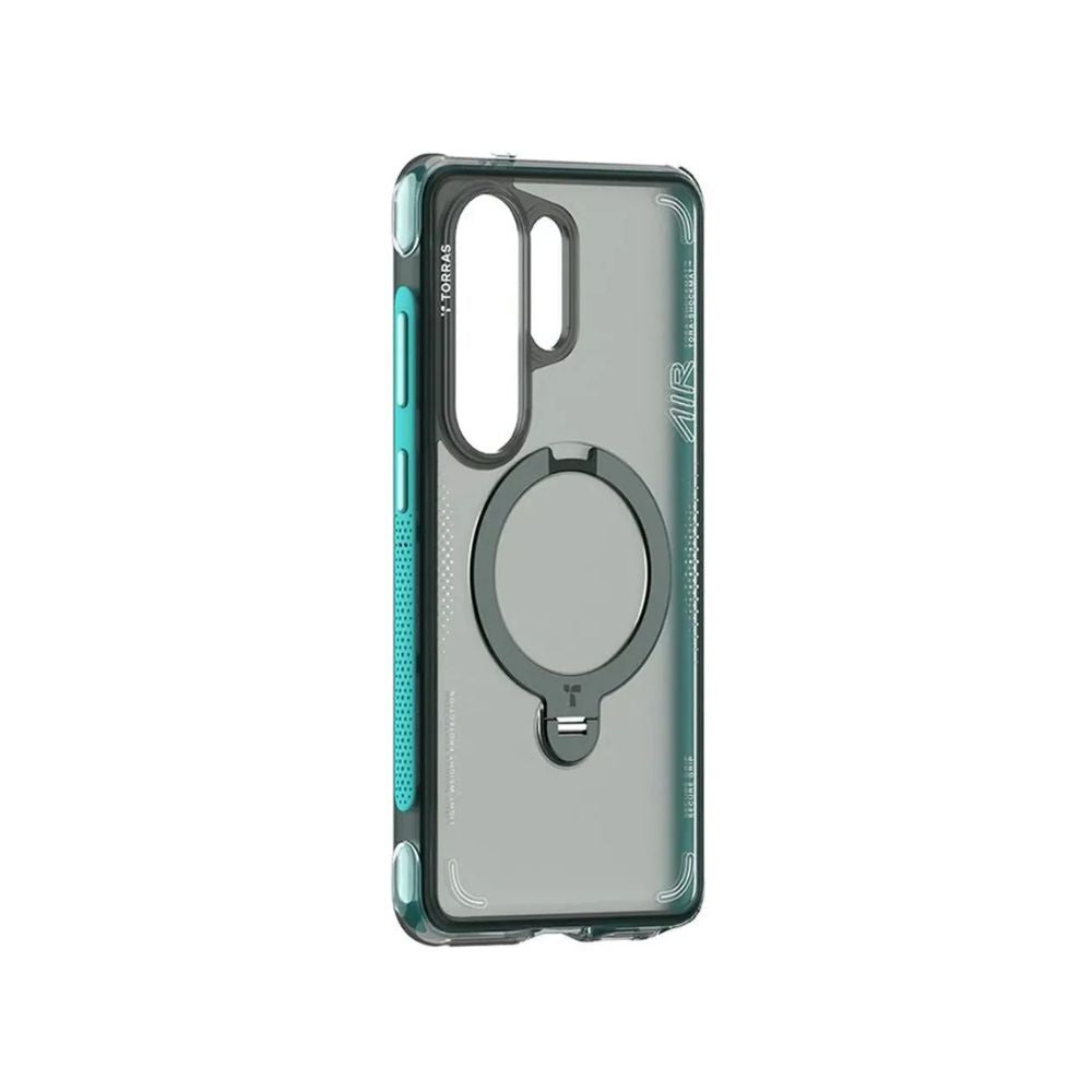 Torras Ostand Q3 Air Samsung S26 Ultra | 360° Rotating Stand &amp; 7-Layer Armor