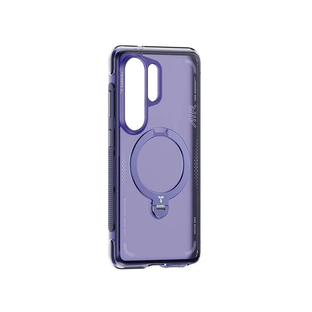 Torras Ostand Q3 Air Samsung S26 Ultra | 360° Rotating Stand &amp; 7-Layer Armor
