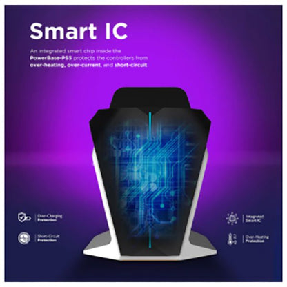 Vertux, PowerBase-PS5 DualDock Charging Hub For PS5 DualSense™ Controller