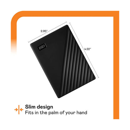 Western Digital 1TB My Passport, Portable External Hard Drive