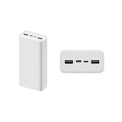 Xiaomi Power Bank 3 PB3018ZM, 30000 mAh 18W QC3.0 PD3.0 Bi-Directional Fast Charging USB-C USB-A