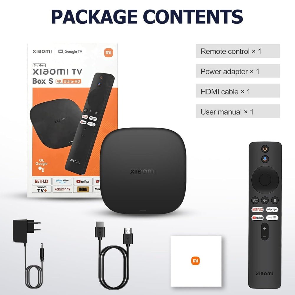 Xiaomi TV Box S 3rd Gen 4K Google TV